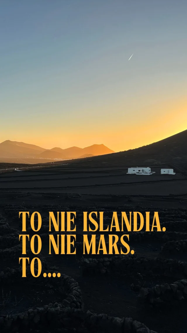 To nie Kalifornia. To nie Sardynia. To nie Islandia. To nie Santorini. To nie Peru. To nie Mars. 🪐🌑. 

To… 📍Lanzarote
w Europie. 4h stąd! 🌵🌋

#lanzarote #lanzarote_canarias #lanzarote_visit #wyspykanaryjskie #kanary #canaryislands #lanzaroteisland #podróżedużeimałe #podróże