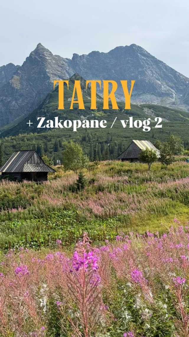 Zapraszam Was na drugiego vloga z wyjazdu do Zakopanego i w Tatry! 🏔️🌸 Z samego rana wybraliśmy się na 📌Nosal, czyli jeden z łatwiejszych szlaków, ale muszę przyznać, że można się tutaj zmęczyć, bo podejście w zasadzie przez cały czas idzie stromo do góry. Po niecałej godzinie z bardzo częstymi przystankami na zdjęcia byliśmy na górze i postanowiliśmy, że idziemy dalej w góry, na 📌Halę Gąsienicową. Będę szczera - teraz w maju nie wyglądała tak spektakularnie, jak to było latem, kiedy ostatnim razem tu byliśmy. 

MÓJ TIP • Jeśli możecie, koniecznie wybierzcie się tutaj na przełomie lipca i sierpnia, kiedy kwitnie tu fioletowa wierzbówka kiprzyca i widoki są bajkowe! 😍 

Jeśli macie siłę iść dalej, warto wejść wyżej, nad 📌Czarny Staw Gąsienicowy. My zrobiliśmy przystanek w schronisku na szarlotkę i schodziliśmy w dół według mnie tym bardziej widokowym szlakiem, czyli żółtym, przez dolinę Jaworzynki. A w Kuźnicach musieliśmy odwiedzić jedną z naszych ulubionych knajpek, czyli 📌Leśniczówkę. Bardzo polecam tu kaszankę i knedle, bigos także był pyszny, ale tym razem nasze serca skradł kultowy deser, którego chcieliśmy spróbować od dawna, czyli maliny zero stopni z palonym mlekiem - koniecznie musicie go zamówić, jak tu będziecie! 🍦✨ 

Dajcie znać, jakie Wy macie polecajki z Tatr - jakie są Wasze ulubione miejsca, szlaki i restauracje! Jestem ciekawa ♥️

Atrakcje w Zakopanem • Szlaki w Tatrach • Co robić w Zakopanem • Pomysł na weekend • Gdzie zjeść w Zakopanem #zakopane #tatry #podróżedużeimałe #podróże #gdzienaweekend #gdzienaweekendwpolsce #szlaki #szlak #halagąsienicowa #nosal